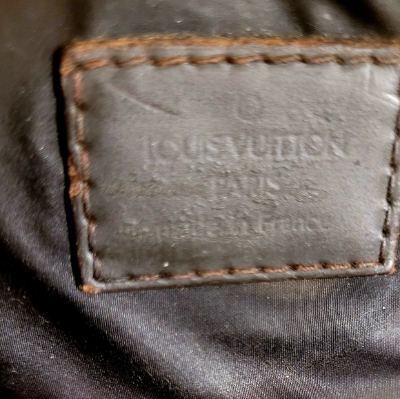 Louis Vuitton Damier Geant Loup Shoulder Cross Bag Black (authetic) unisex - Picture 10 of 13